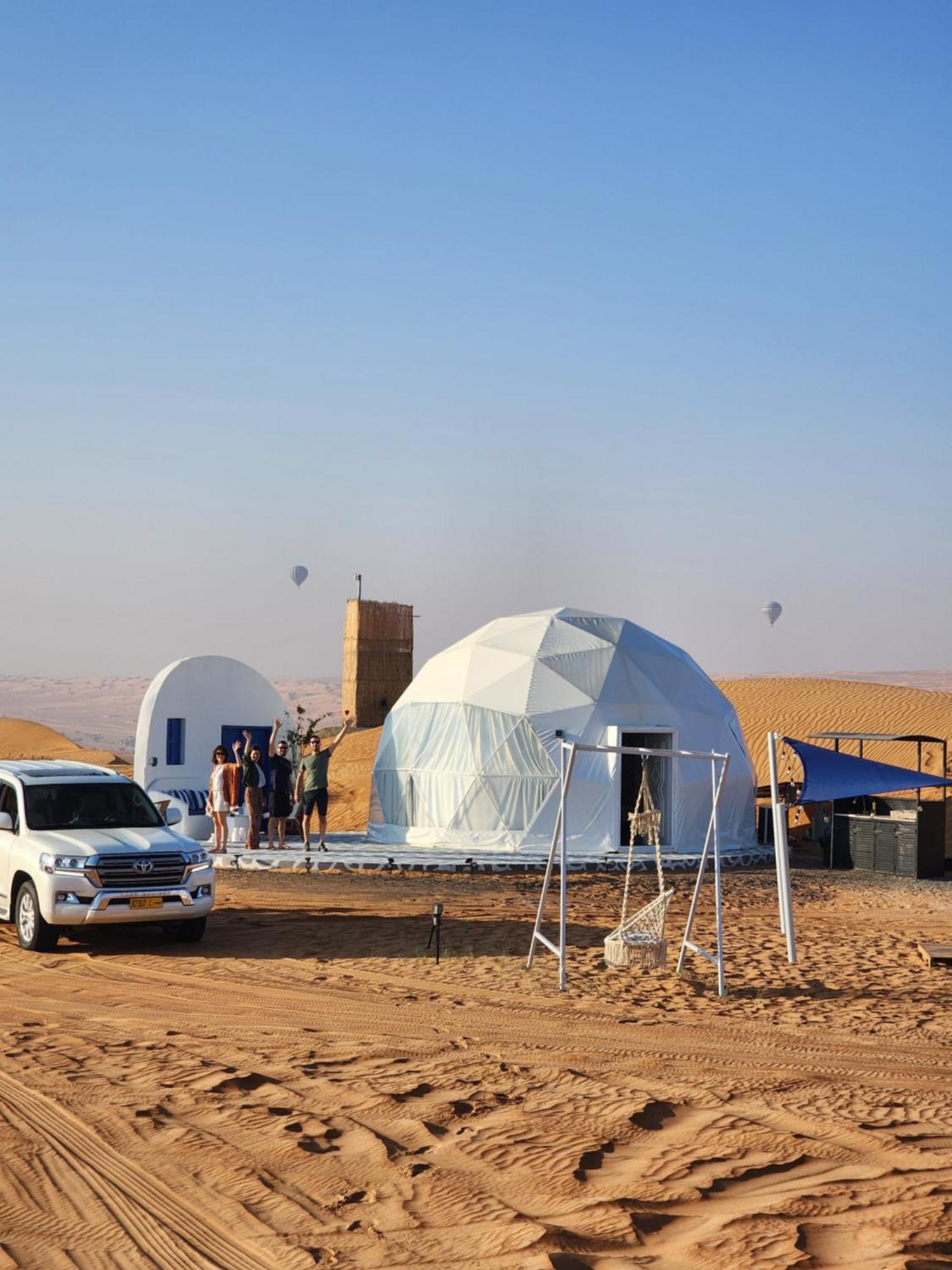 Bubbles Domes Private Cmp Ξενοδοχείο Al Wāşil Εξωτερικό φωτογραφία