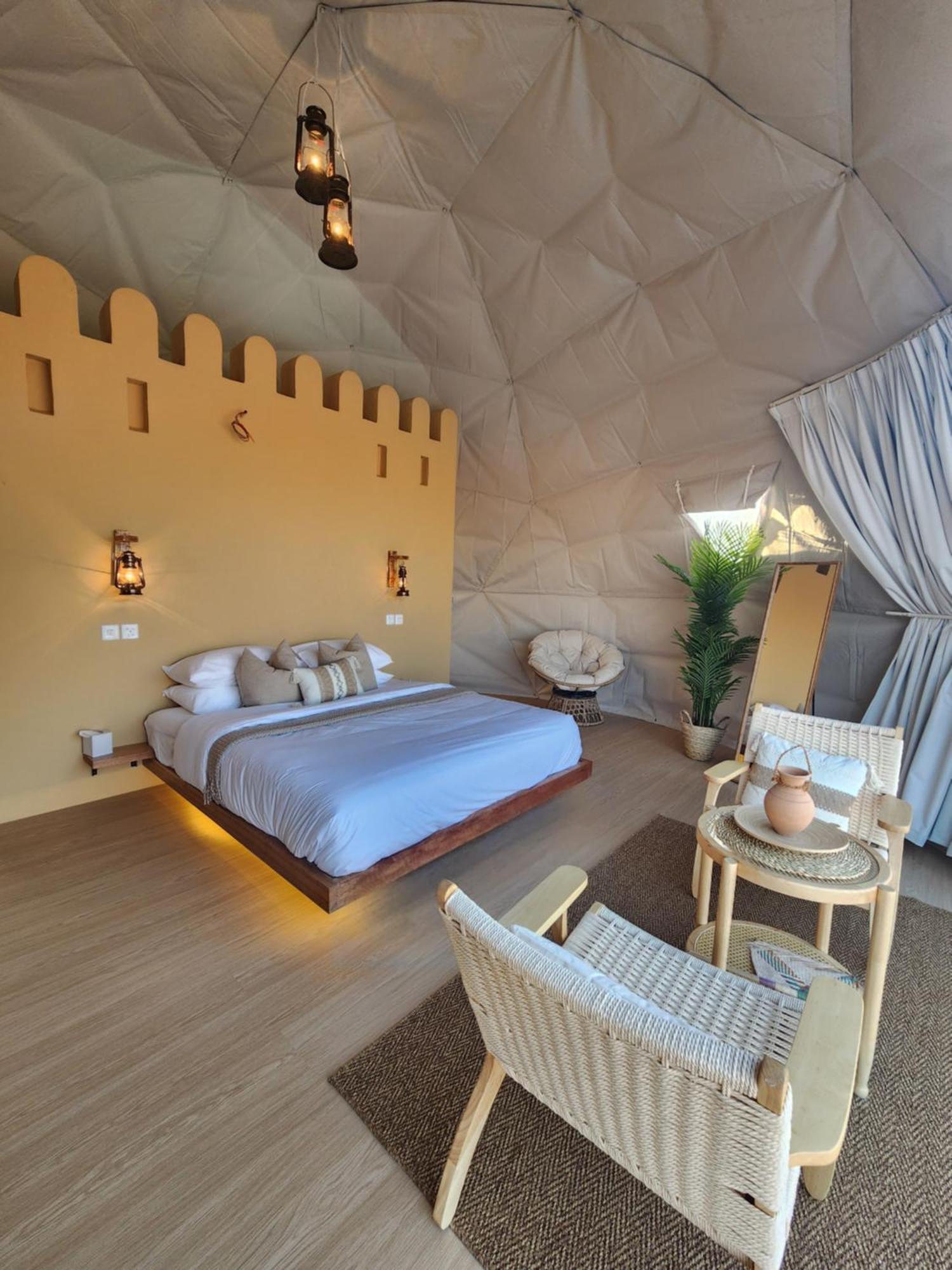 Bubbles Domes Private Cmp Ξενοδοχείο Al Wāşil Εξωτερικό φωτογραφία